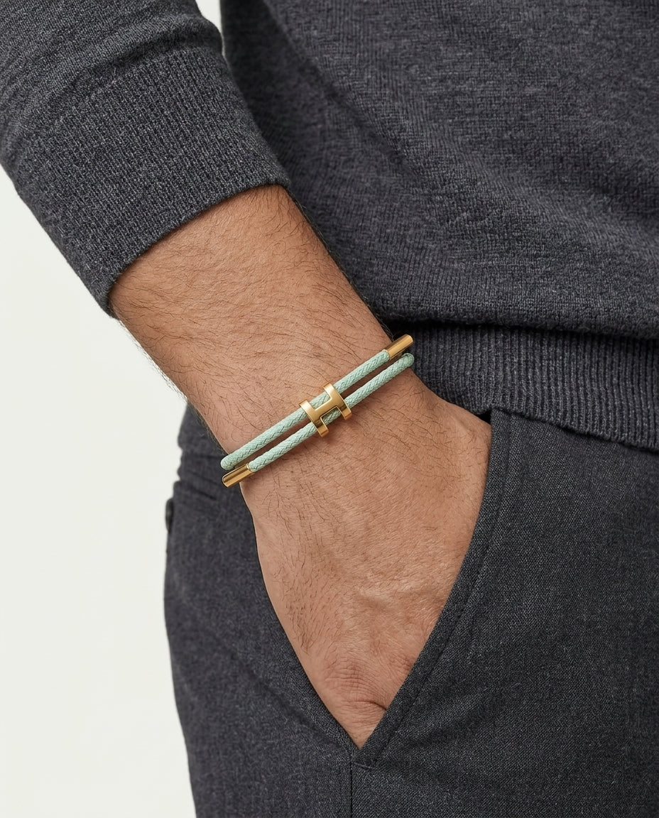 Bracelet Mint/Gold - Verenno