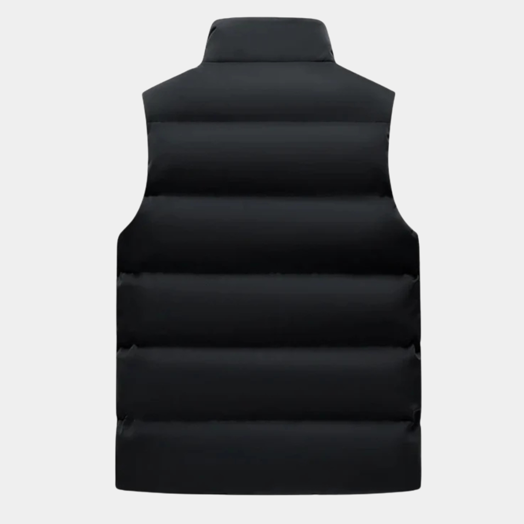 Fleece-Lined Puffer Vest