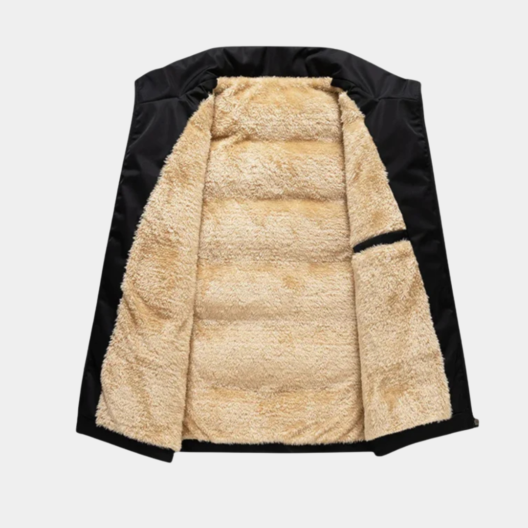 Fleece-Lined Puffer Vest