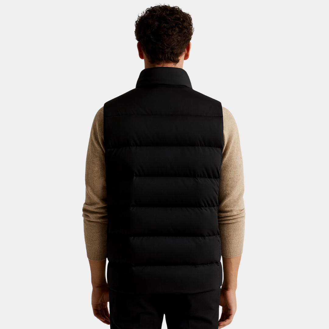 Fleece-Lined Puffer Vest