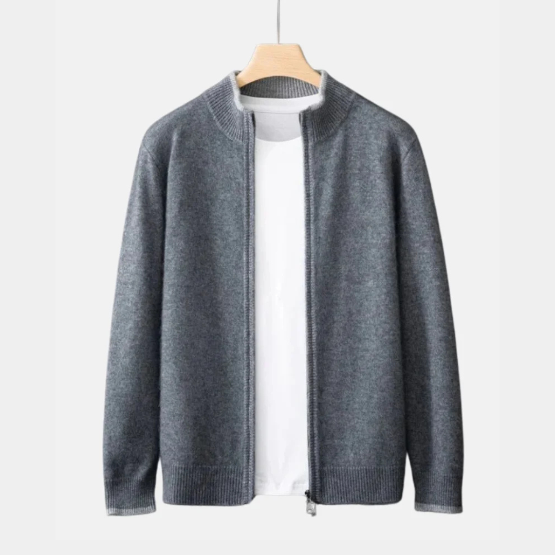 Cashmere Zip Jacket