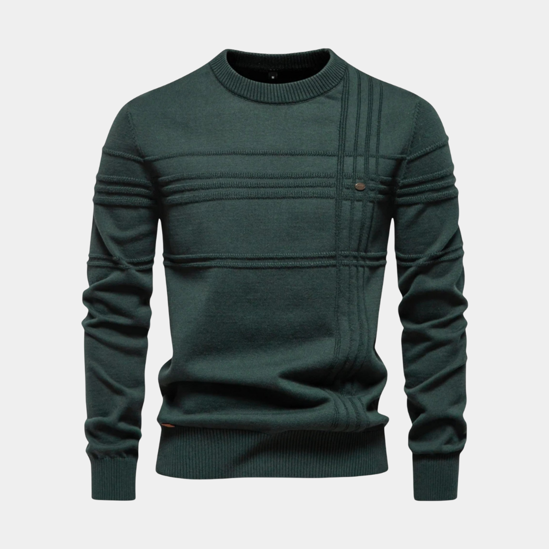 Classic Striped Cotton Jumper