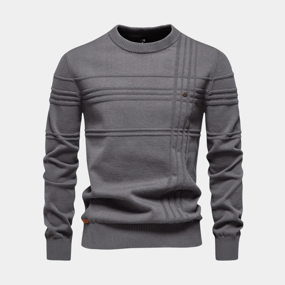 Classic Striped Cotton Jumper