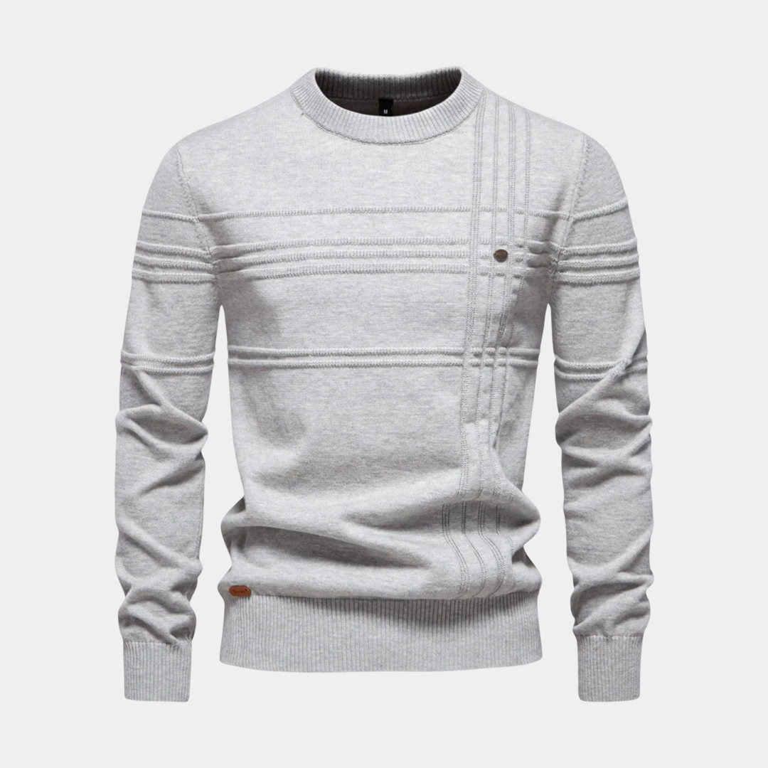 Classic Striped Cotton Jumper