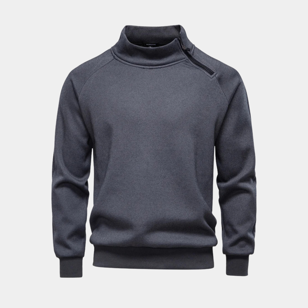 Ashford Zip Neck Jumper
