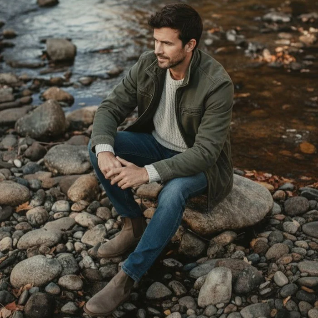 Vintage Olive Jacket