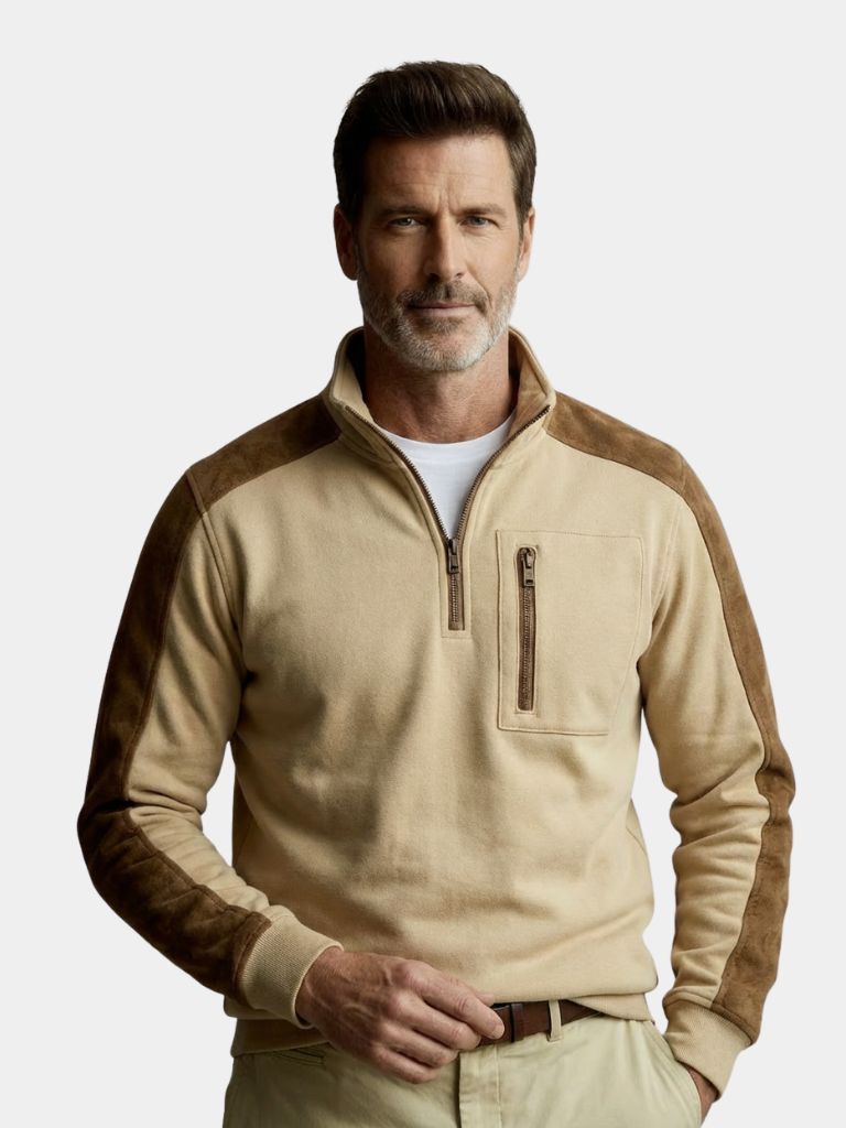 Urban Explorer Stehkragen-Pullover