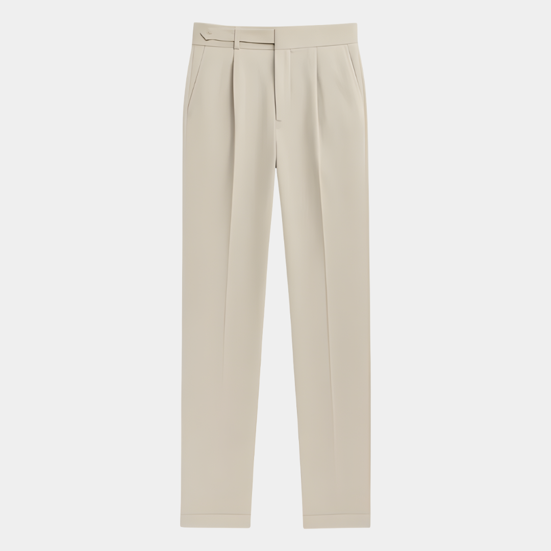 Pleated Tailored Trousers