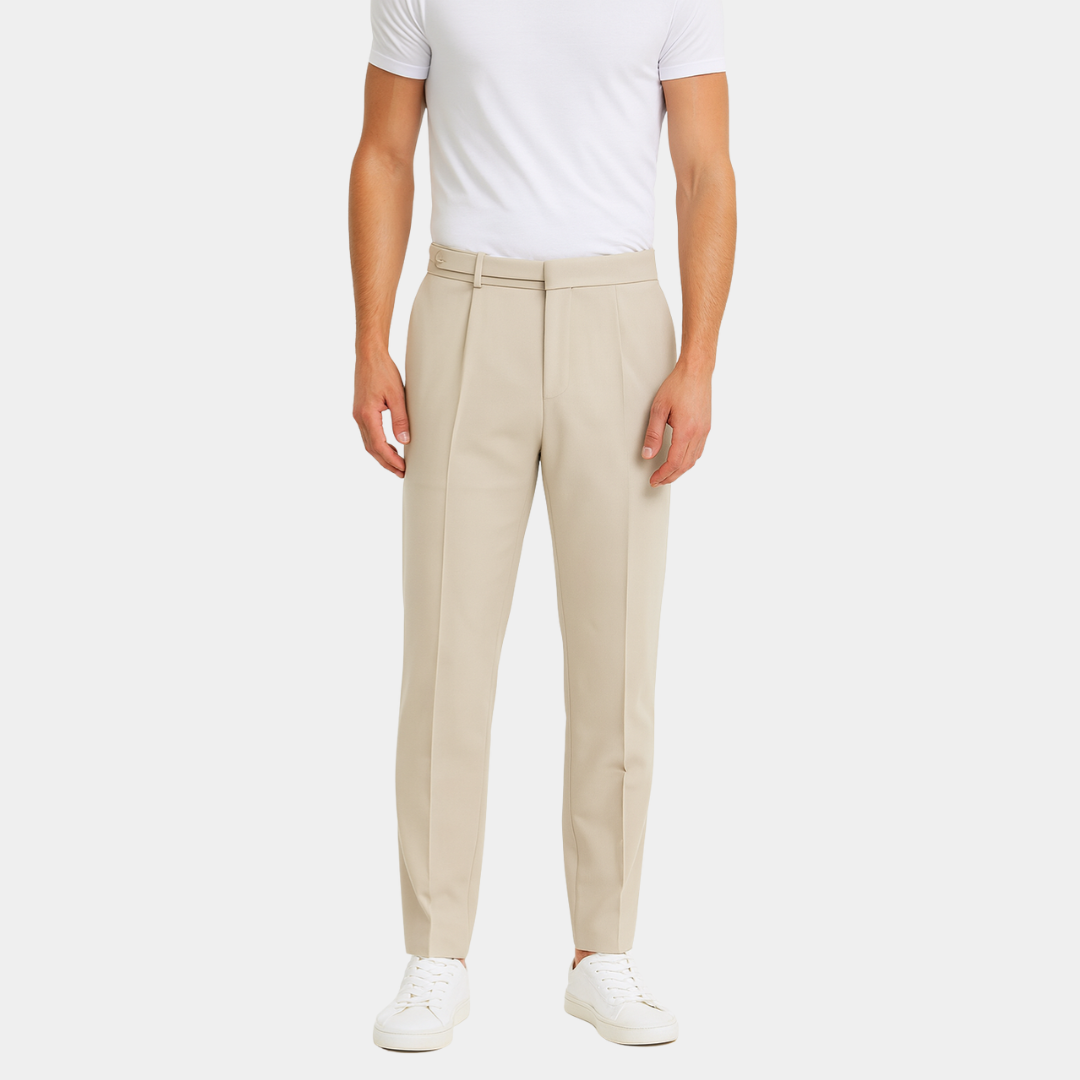 Pleated Tailored Trousers