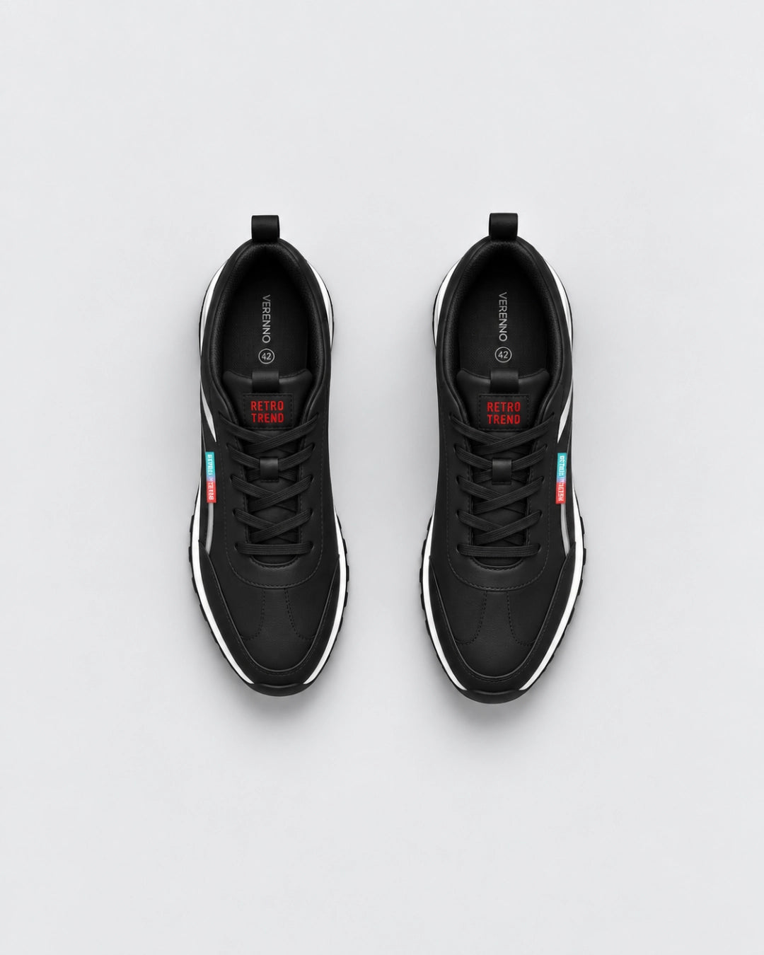 Leather Sneakers Retro Trend - Limited Edition