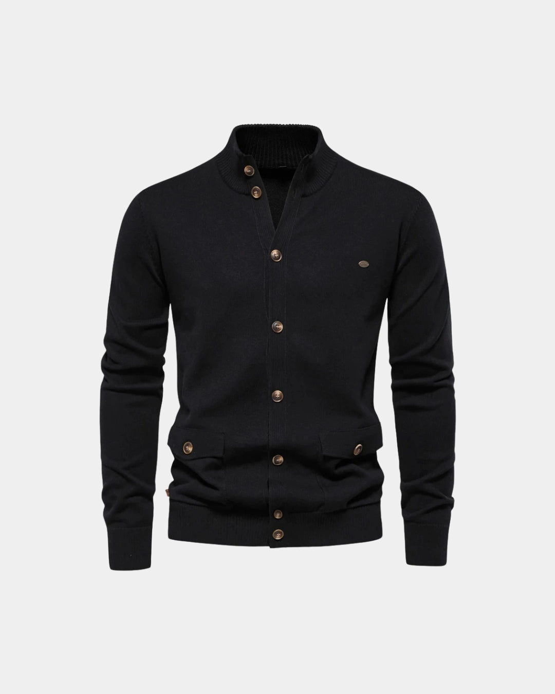Button-Up Knit Cardigan - Verenno