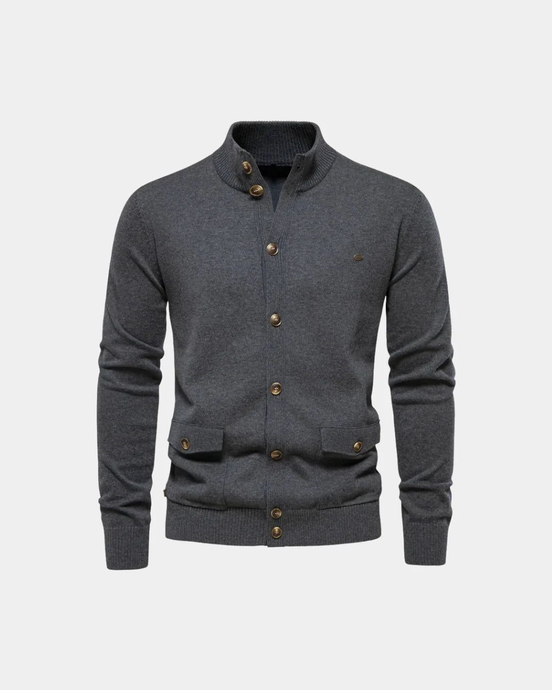 Button-Up Knit Cardigan - Verenno