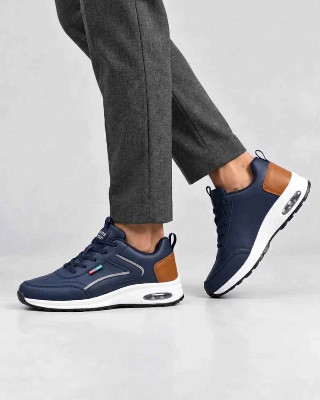 Leather Sneakers Retro Trend - Limited Edition
