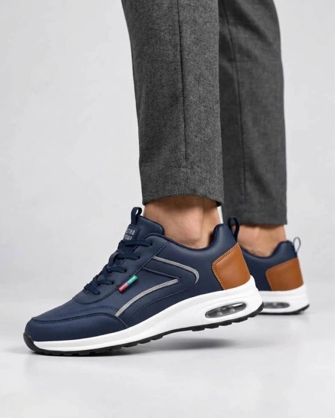 Leather Sneakers Retro Trend - Limited Edition