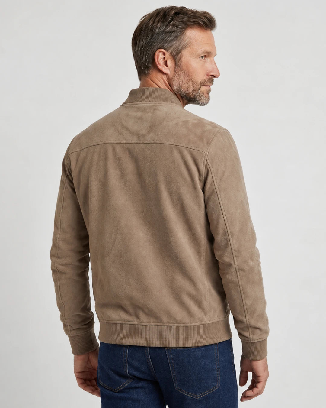 Classic Suede Jacket - Verenno