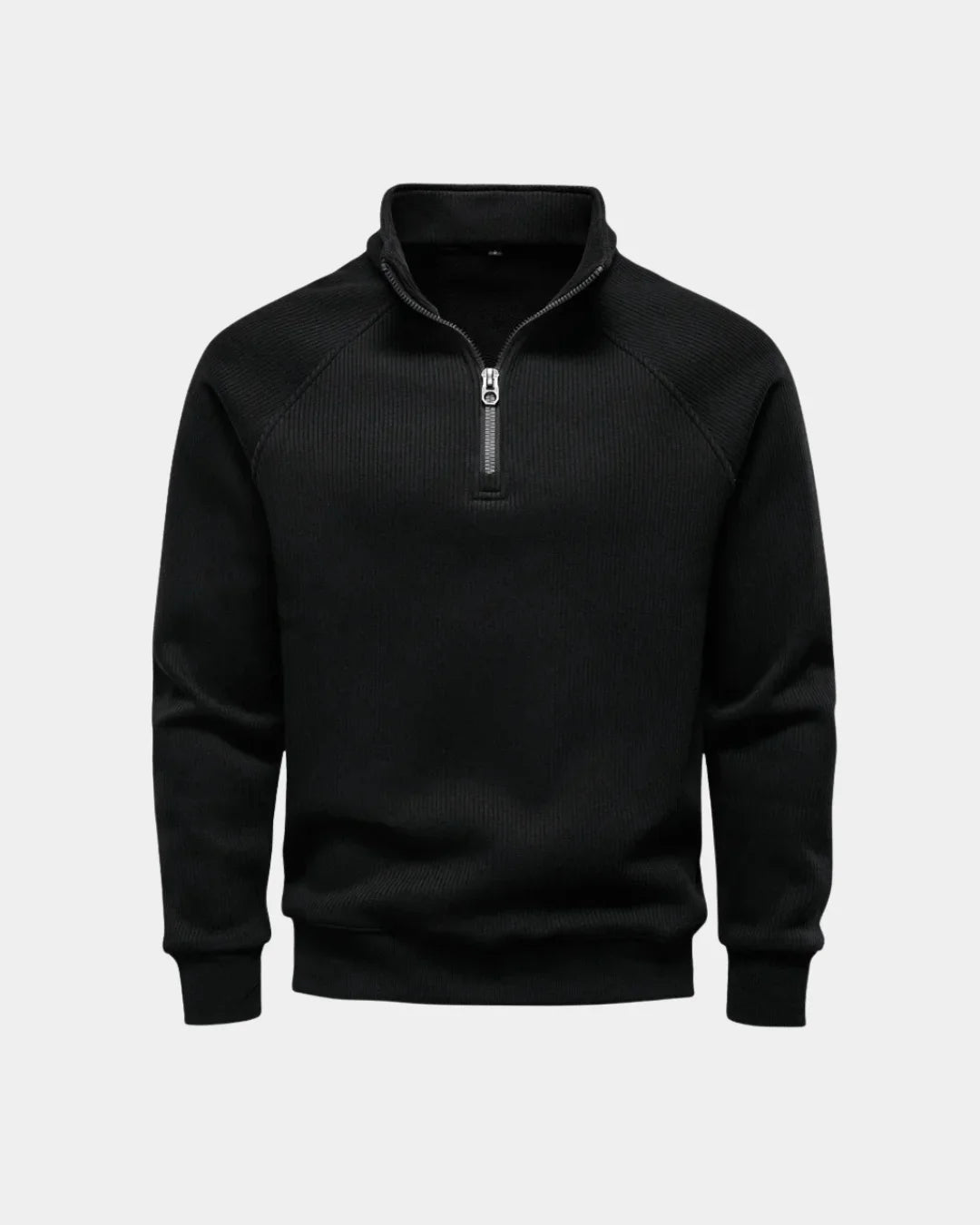 Essential Quarter-Zip Sweater - Verenno