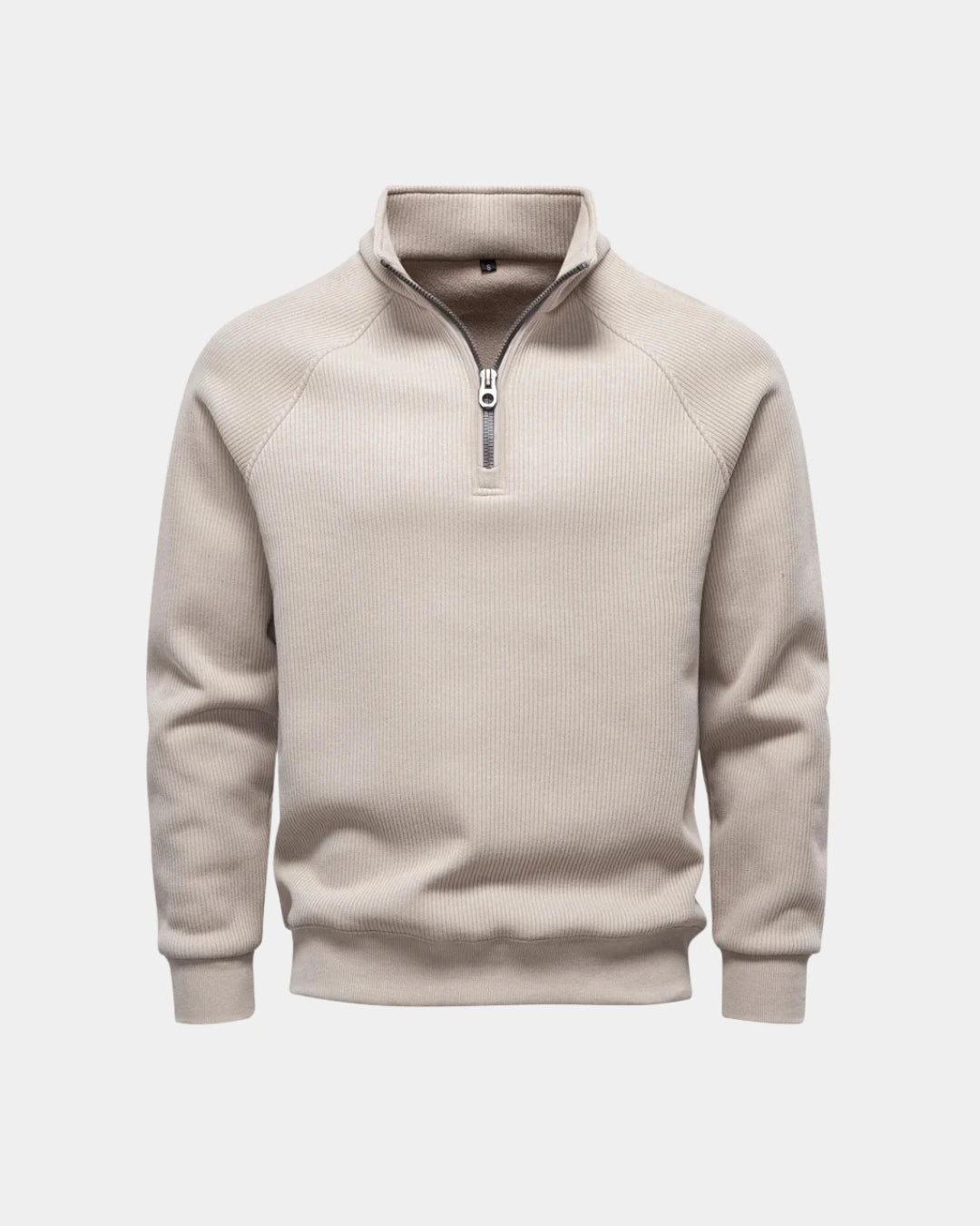 Essential Quarter-Zip Sweater - Verenno