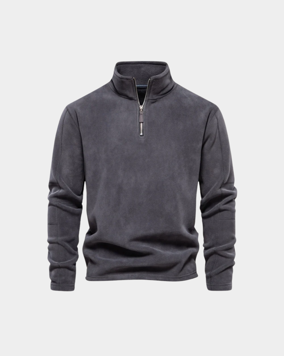 Fleece Quarter-Zip Pullover - Verenno