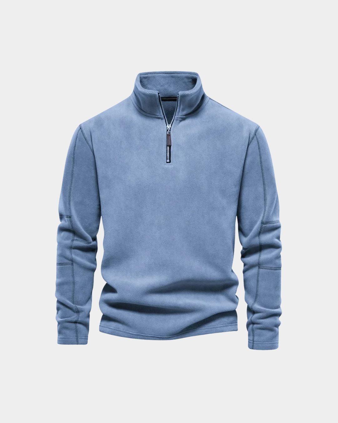 Fleece Quarter-Zip Pullover - Verenno