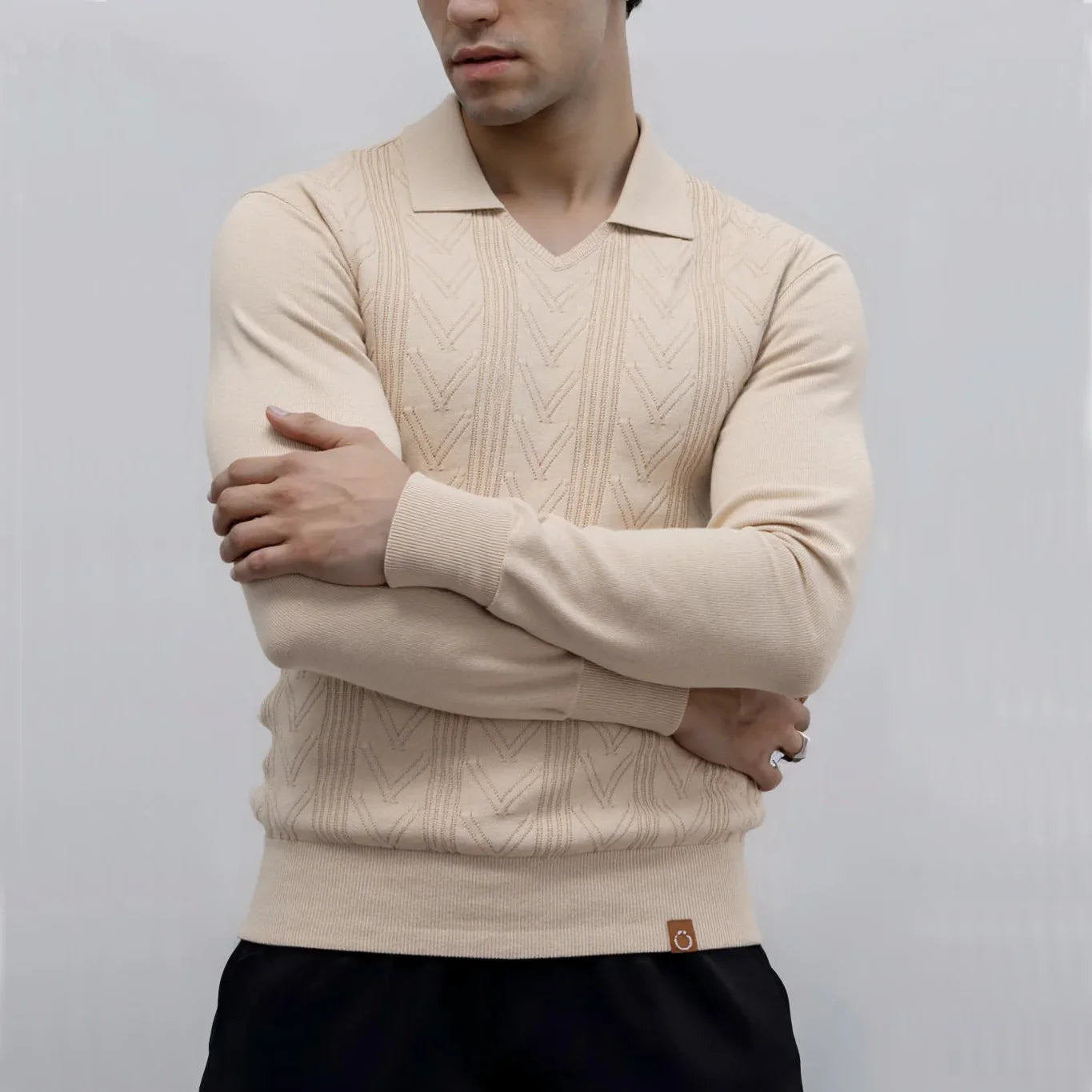Polo Collar Jumper