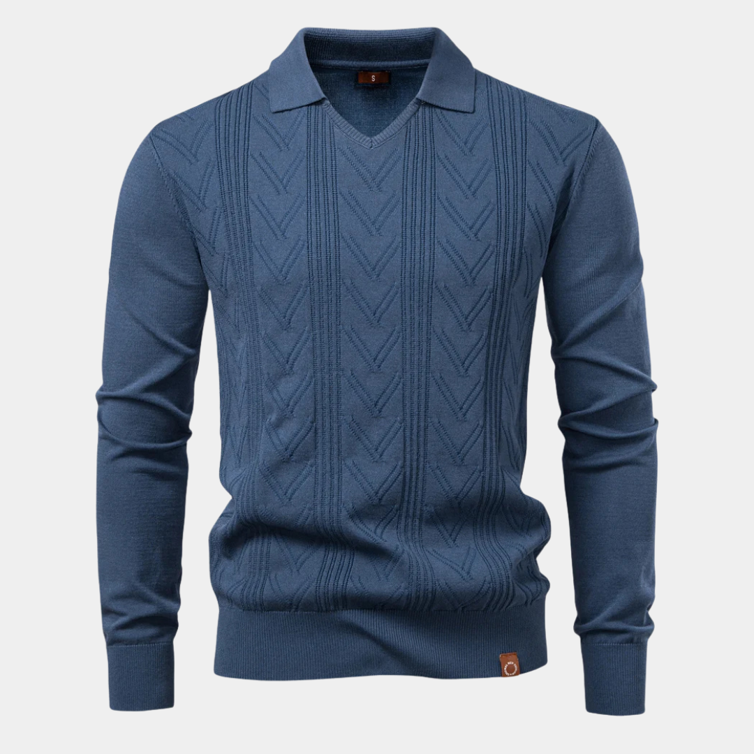 Polo Collar Jumper