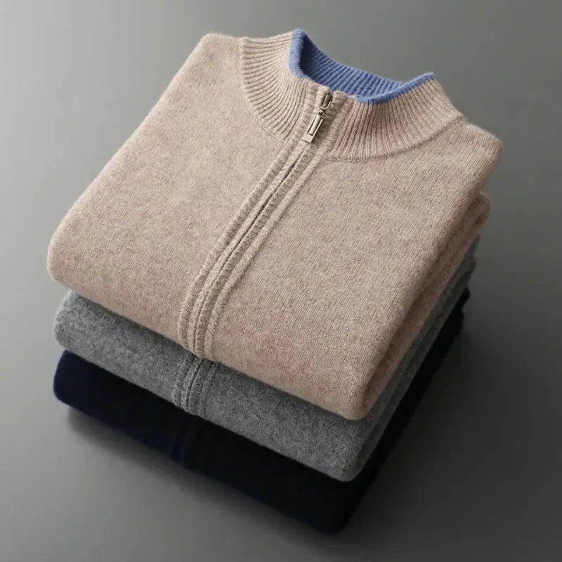 Cashmere Zip Jacket