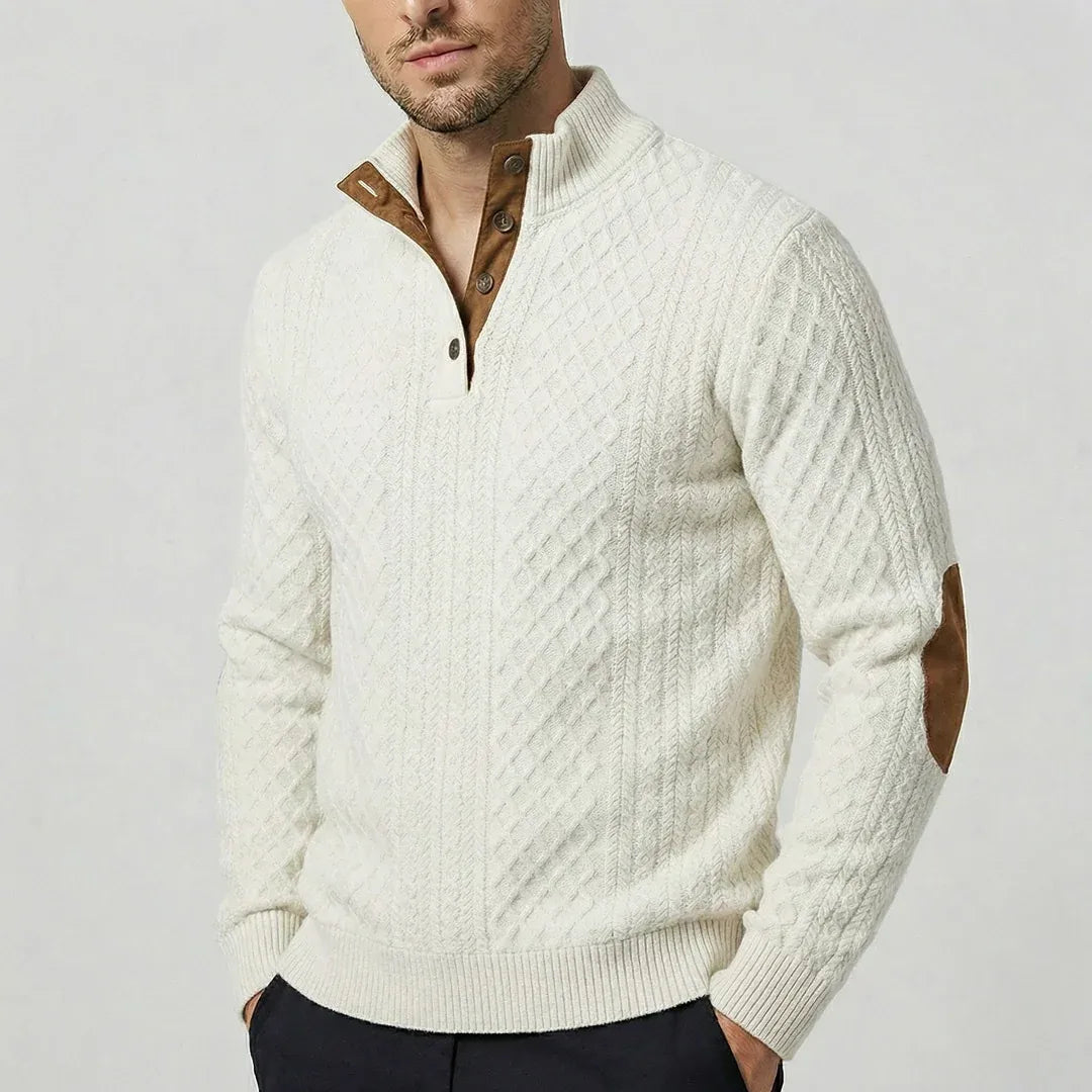 Klassischer Pullover Verenno