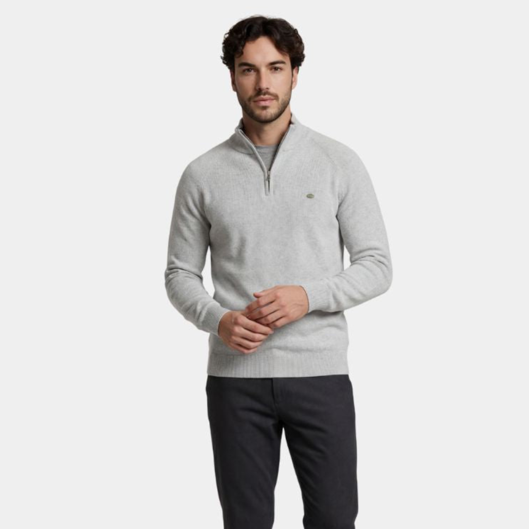 Elegant Quarter-Zip Jumper