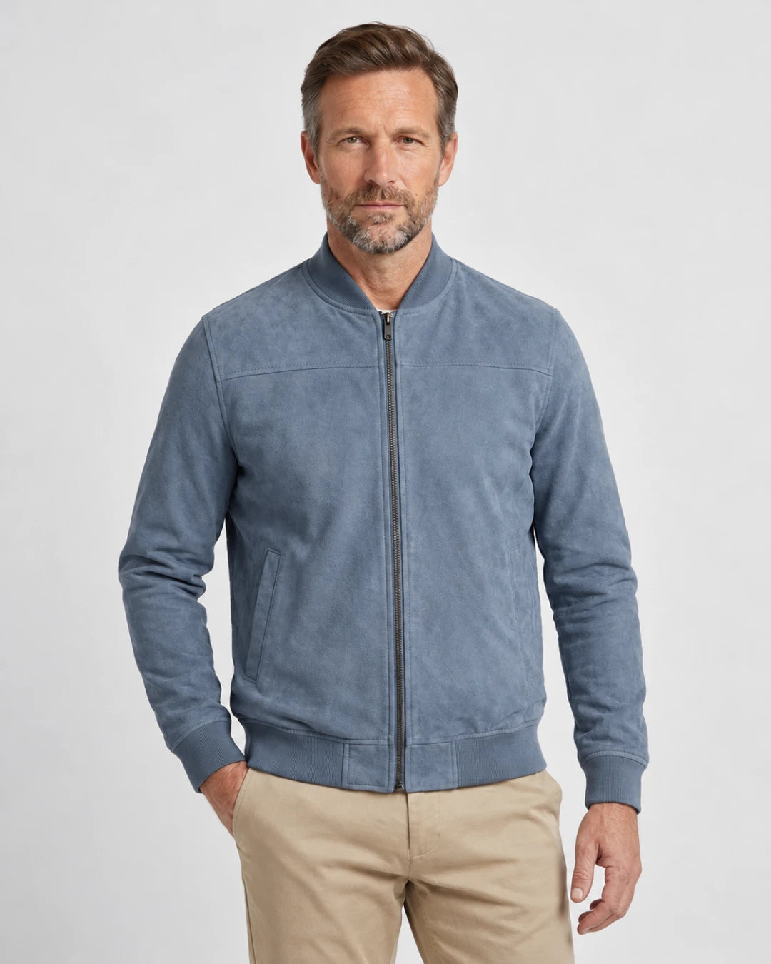 Classic Suede Jacket - Verenno