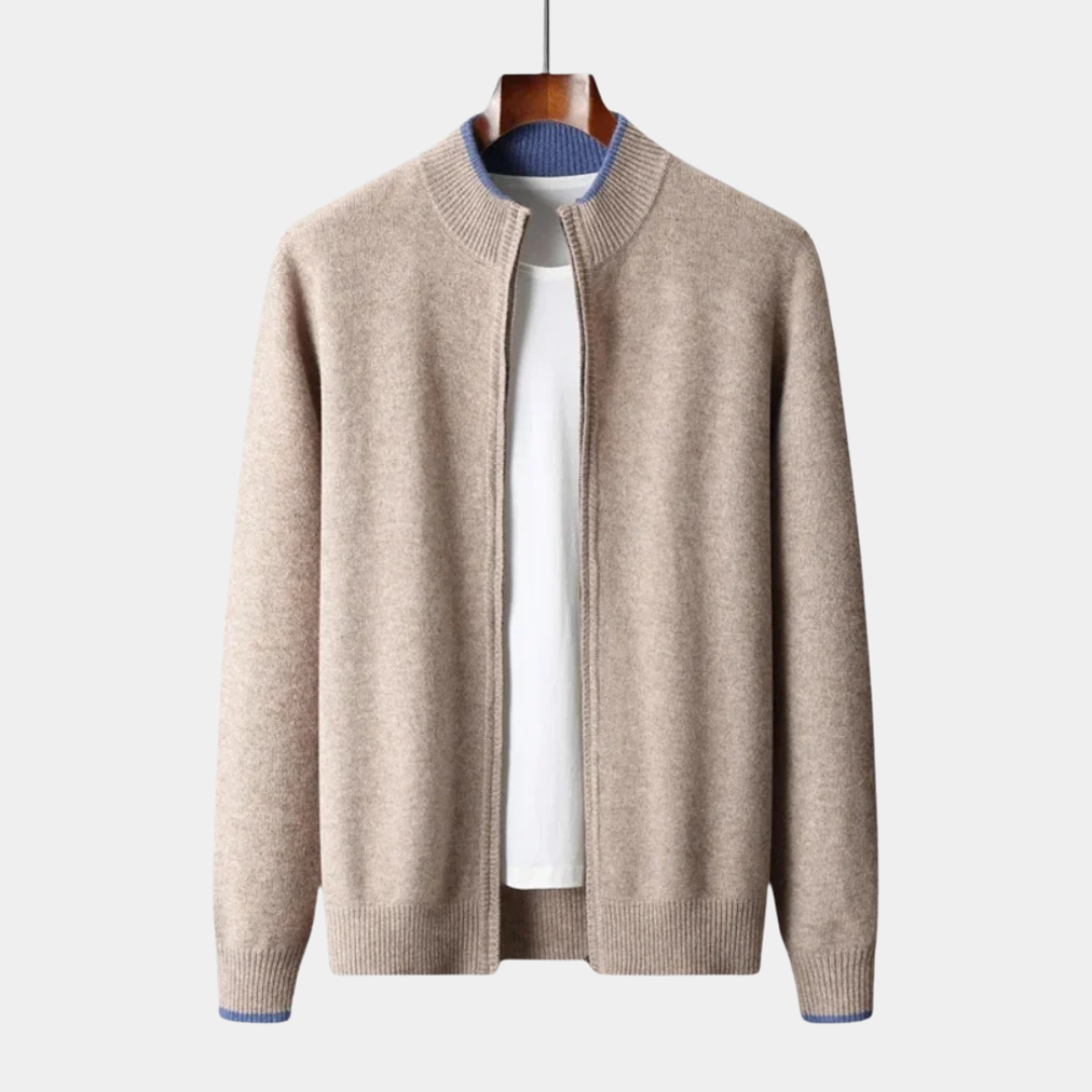Cashmere Zip Jacket