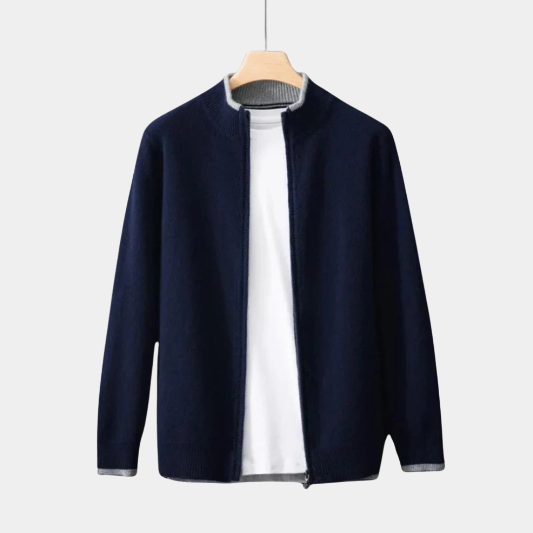 Cashmere Zip Jacket