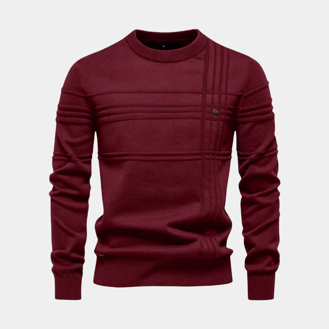 Classic Striped Cotton Jumper