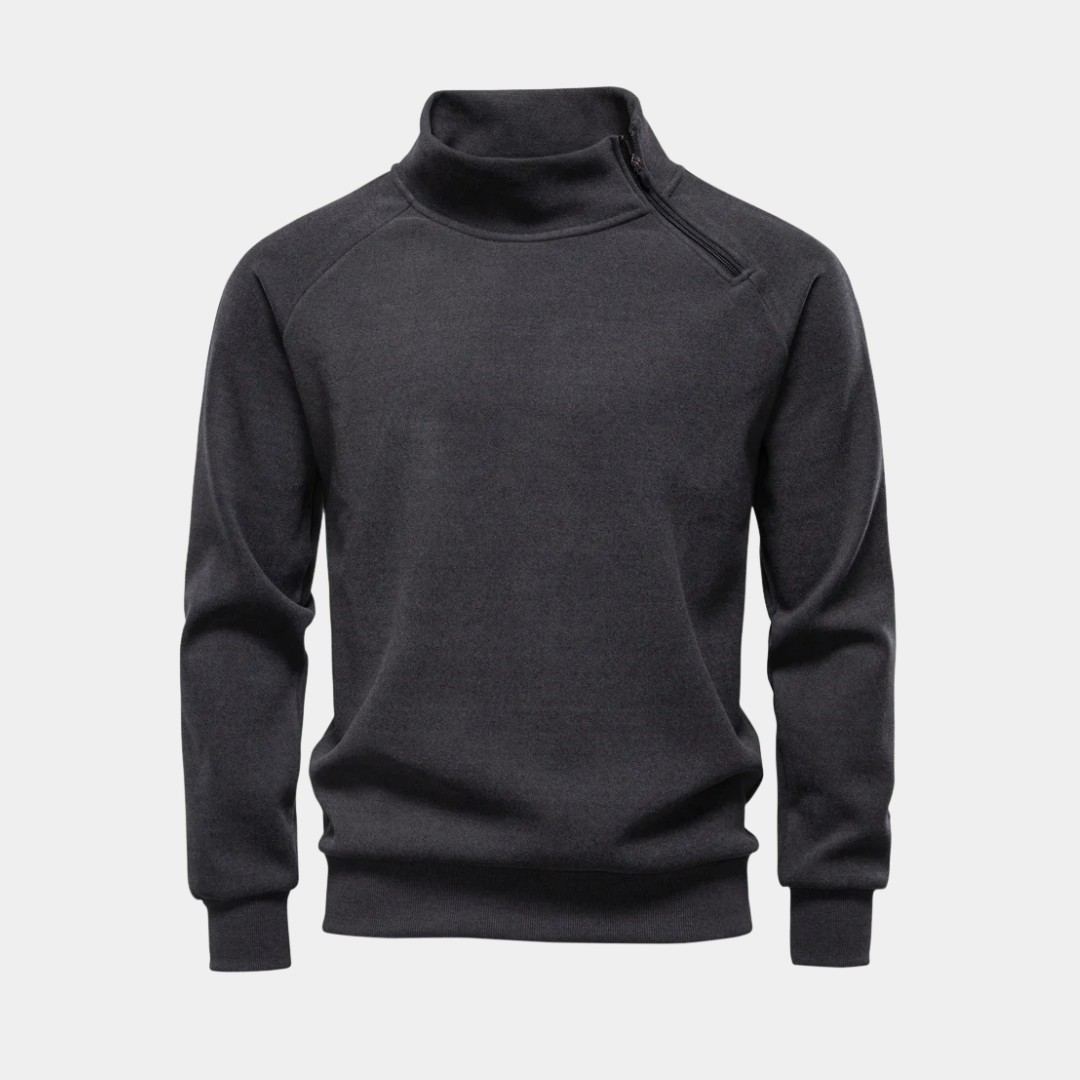 Ashford Zip Neck Jumper