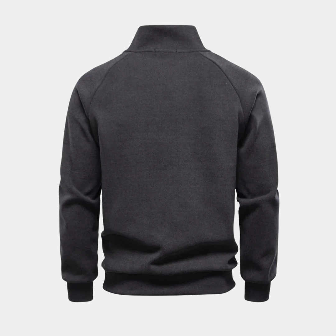 Ashford Zip Neck Jumper