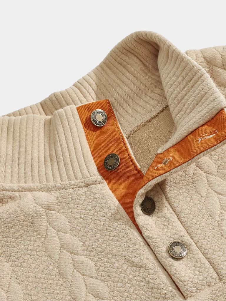 Timberline Langkragen-Strickpullover