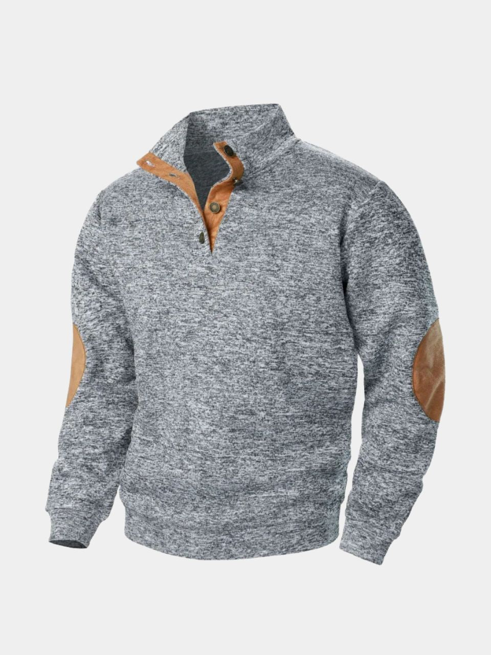 Lucien Heritage Stehkragen-Pullover