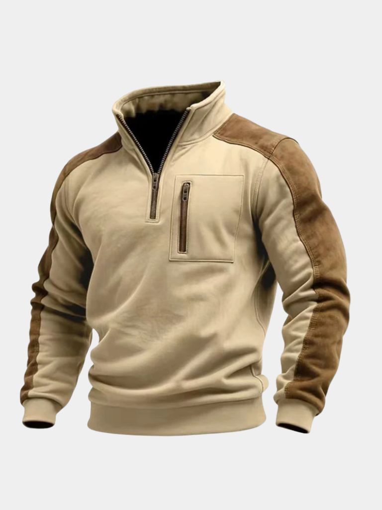 Urban Explorer Stehkragen-Pullover