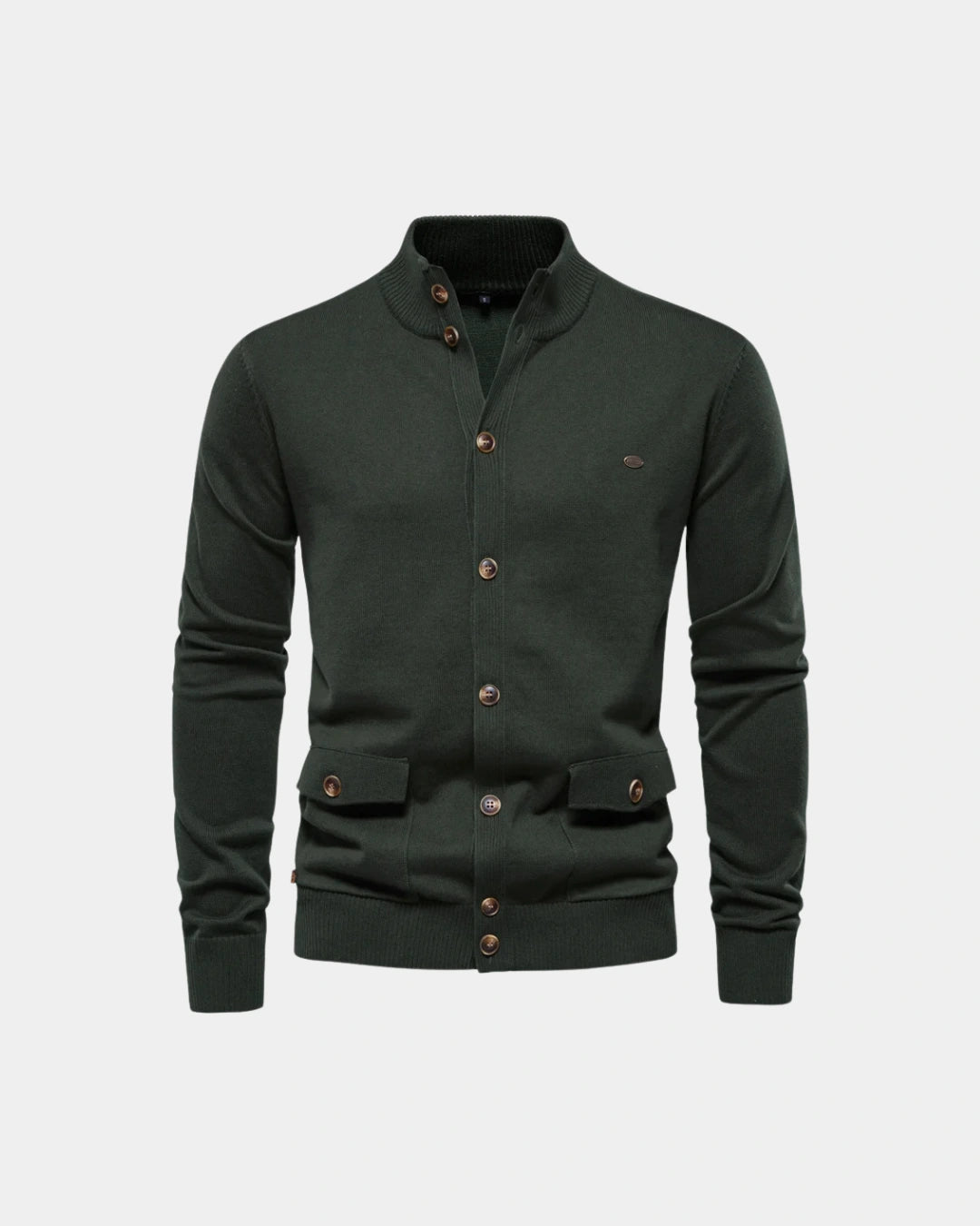 Button-Up Knit Cardigan - Verenno
