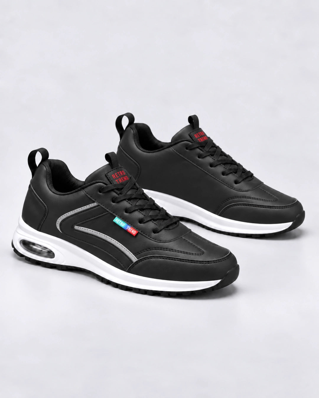 Leather Sneakers Retro Trend - Limited Edition