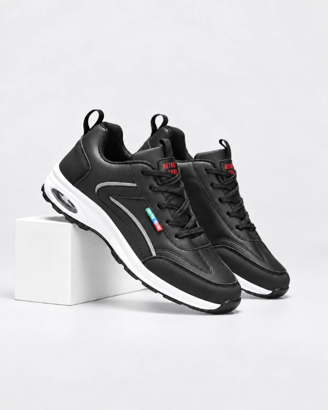 Leather Sneakers Retro Trend - Limited Edition