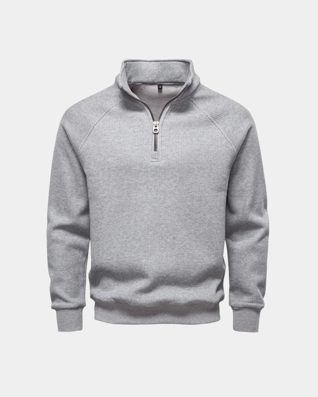 Essential Quarter-Zip Sweater - Verenno