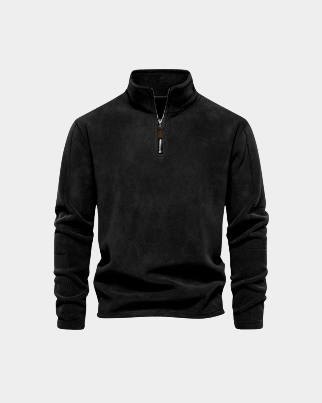 Fleece Quarter-Zip Pullover - Verenno