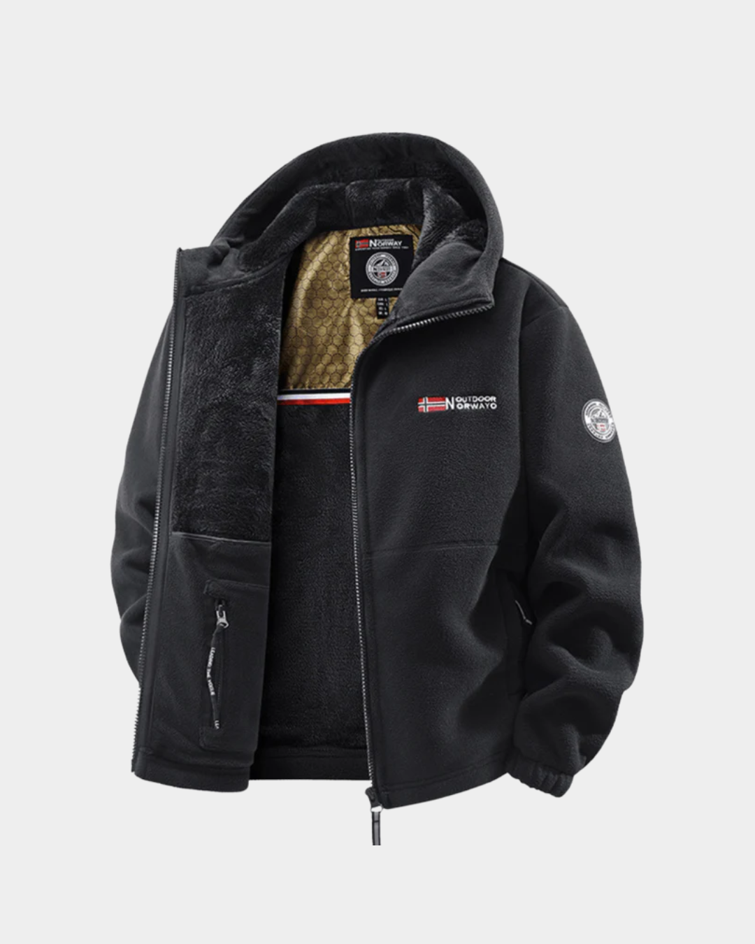 Norway Hooded Fleece Jacket - Verenno