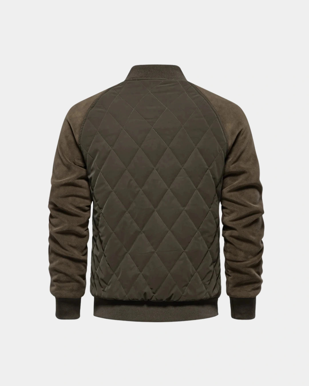 Quilted Bomber Jacket - Verenno