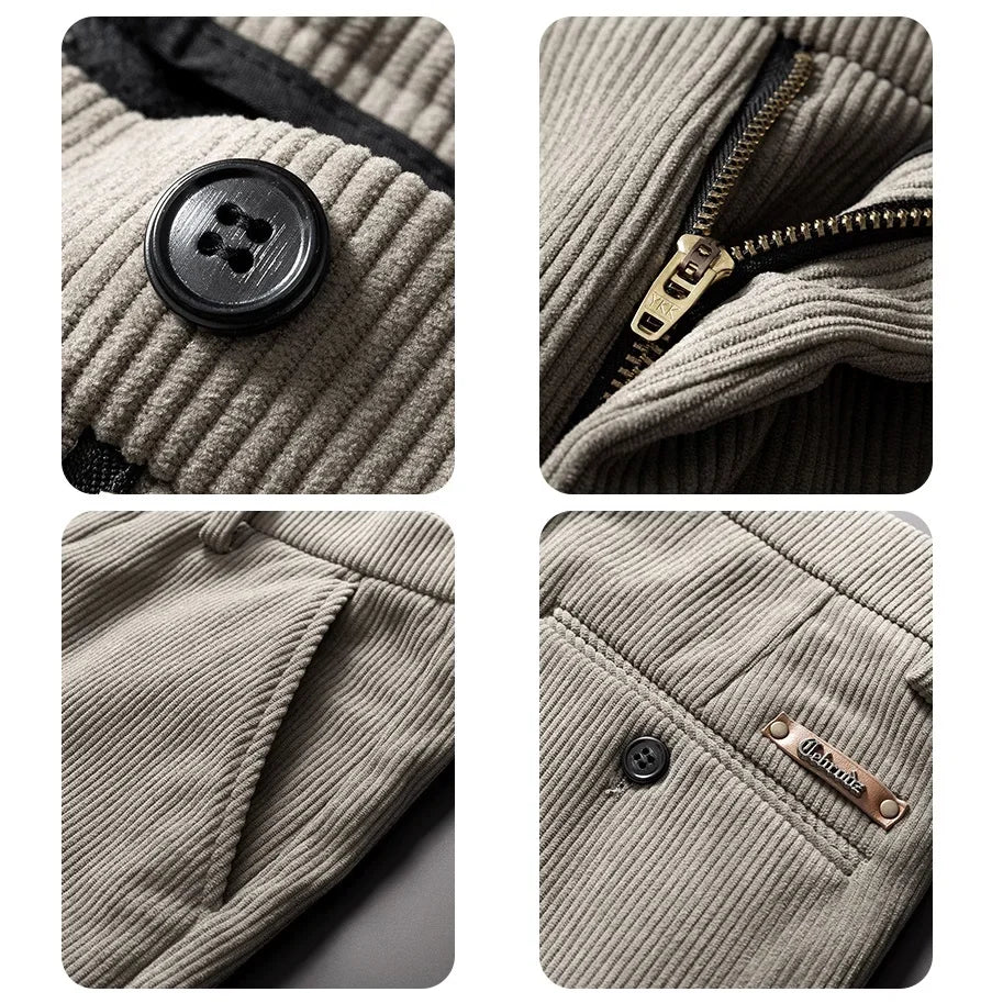 Lined Corduroy Pants
