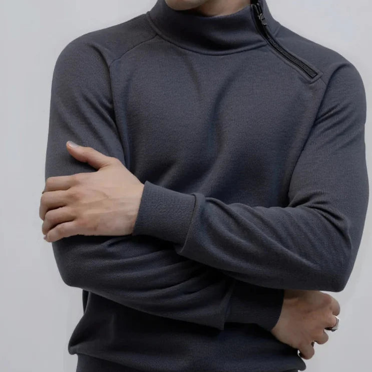 Ashford Zip Neck Jumper