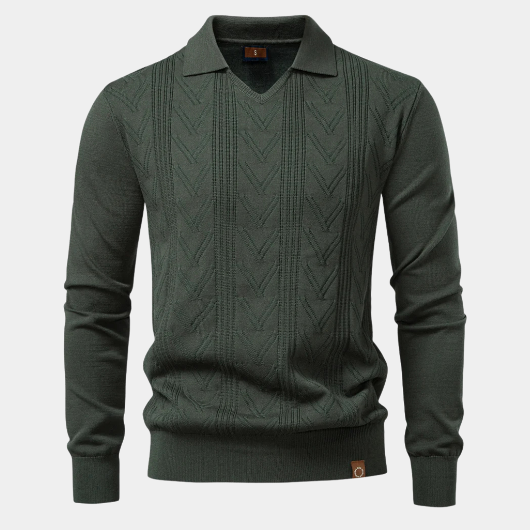 Polo Collar Jumper