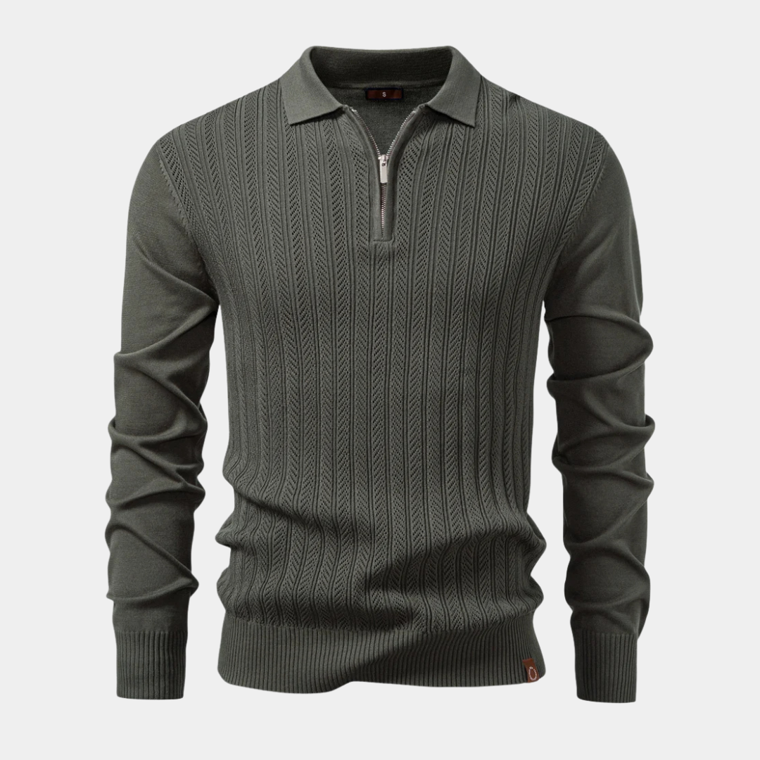 Harrington Quarter Zip Jumper