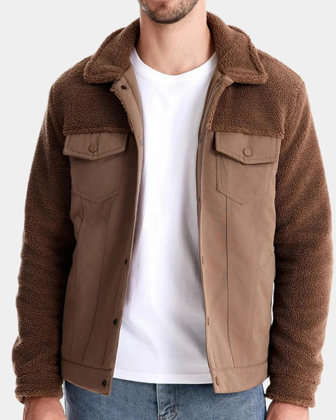 Sherpa Trucker Jacket - Verenno
