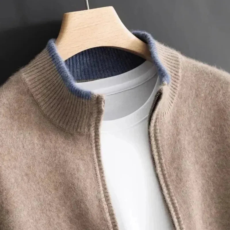 Cashmere Zip Jacket